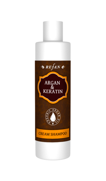 Argan & Keratin Cream shampoo