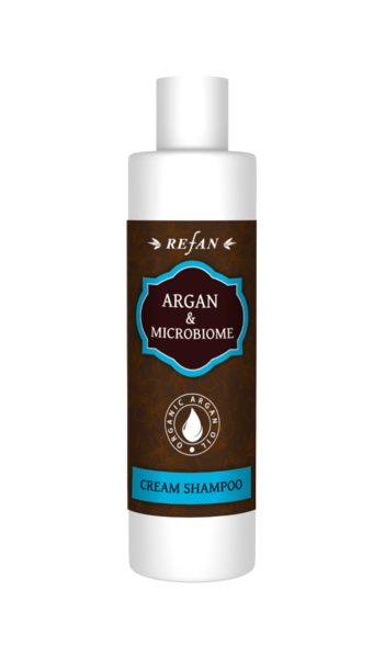 Argan & Microbiome Cream shampoo